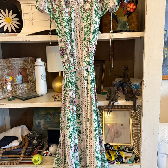 Tory Burch Asilomar Garden Party Asilomar Floral Dress sz 0 - Picture 6 of 7